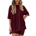 🌸2026 Limited Hot Sale 50% Off🌸 Women's Summer Casual loose Two-piece Set💃