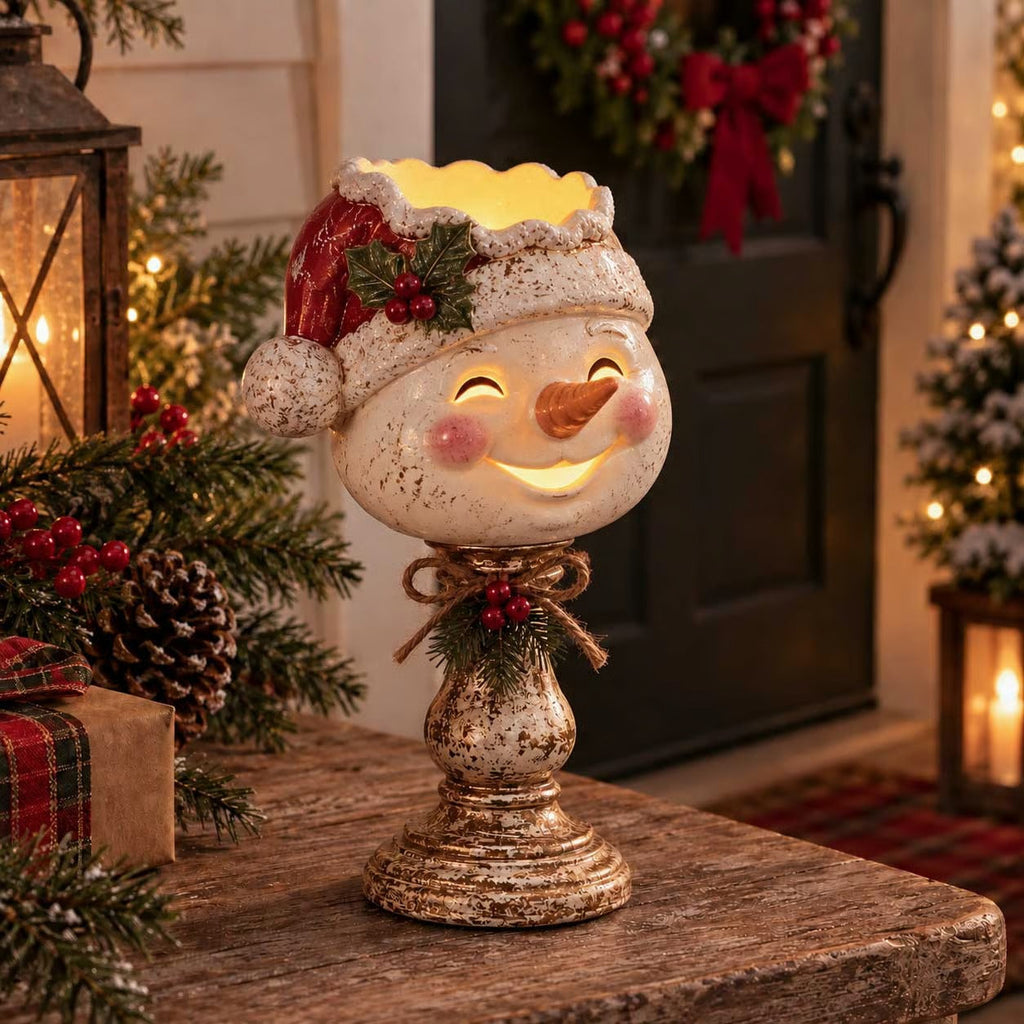 Timeless Vintage Christmas Glow For Your Mantel 🕯️