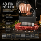 🥩🔪48-Needle Meat Tenderizer Steak Tenderizer And Tendon Cutter