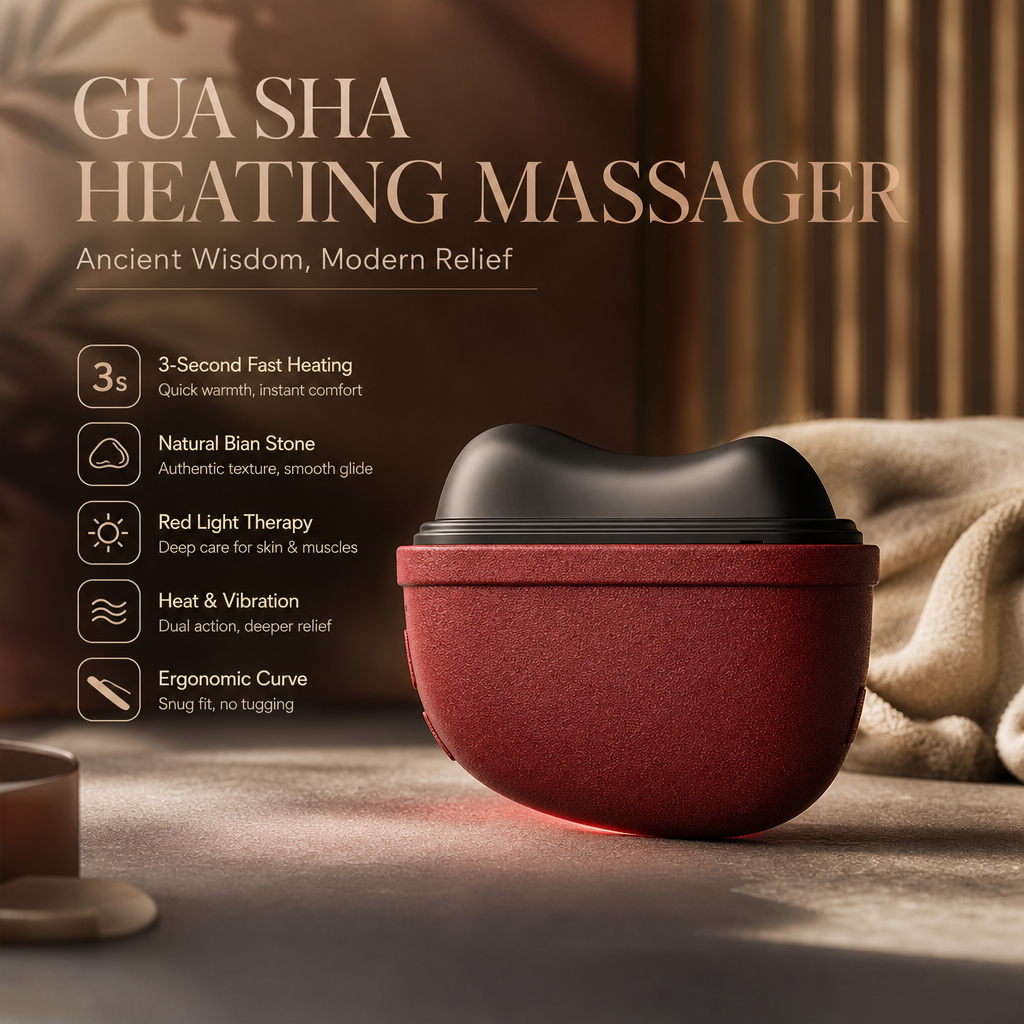 Electric Gua Sha Massager Facial Lifting & Rechargeable Massage Tool ✨💆‍♀️