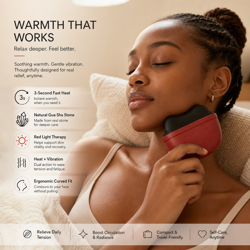 Electric Gua Sha Massager Facial Lifting & Rechargeable Massage Tool ✨💆‍♀️