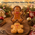 🎄 Christmas Themed Embossed Mini‑Pie Mould Set | 8 Festive Character Designs for Holiday Baking