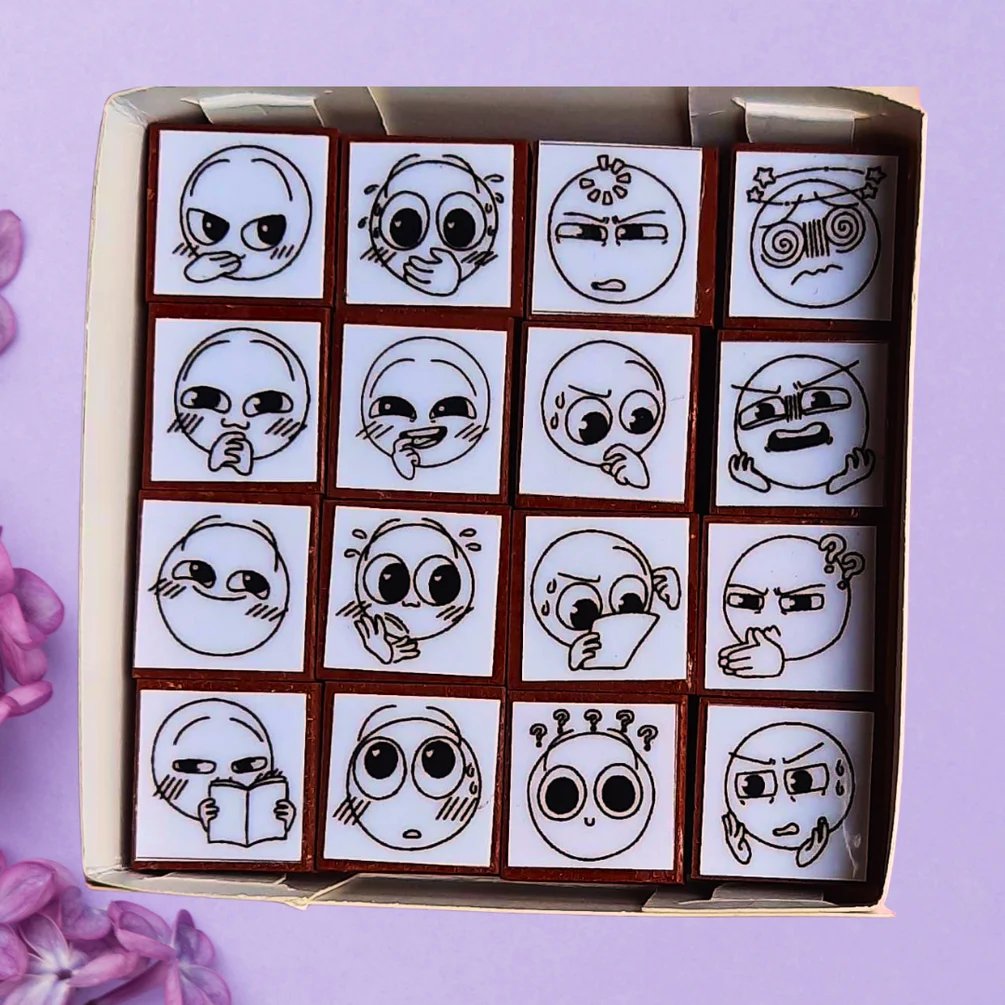 🎁Doodly Stamps-Finally, a way to mark your books without having to draw