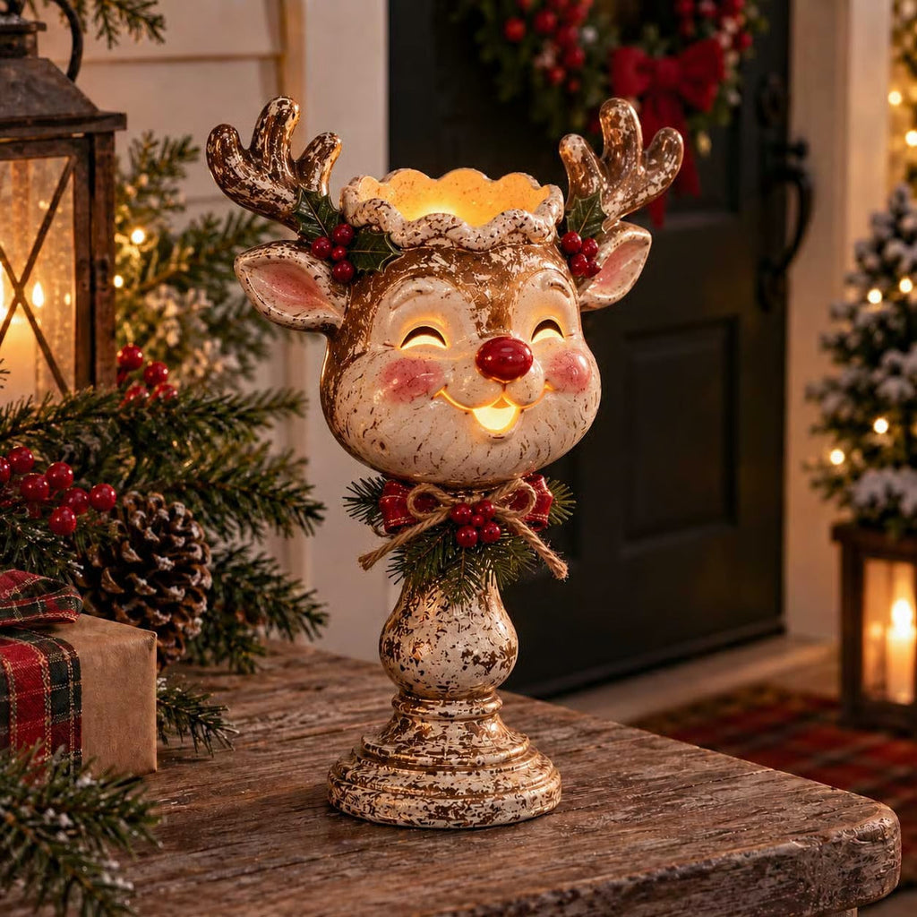 Timeless Vintage Christmas Glow For Your Mantel 🕯️