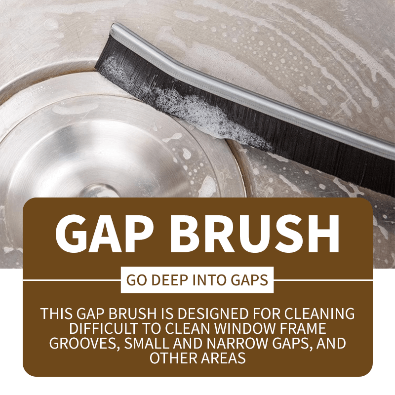 🔥2026 New Arrival 🔥Hard-Bristled Crevice Cleaning Brush