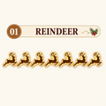 🦌 LED Reindeer Wall Decorations – Day‑Night Glowing Christmas Wall Accent For Your Home