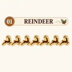 🦌 LED Reindeer Wall Decorations – Day‑Night Glowing Christmas Wall Accent For Your Home