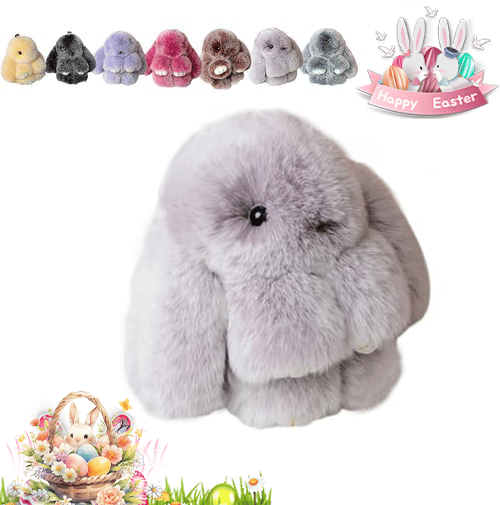 ⏳LAST DAY SPECIAL PRICE: ￡8.99!!🐰Handmade Soft Bunny PomPom Charms