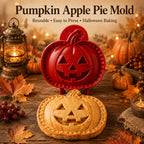 🎃 Spooky Halloween Hand‑Pie Press Set | 8 Unique Spooky Shapes for Festive Party Pastries
