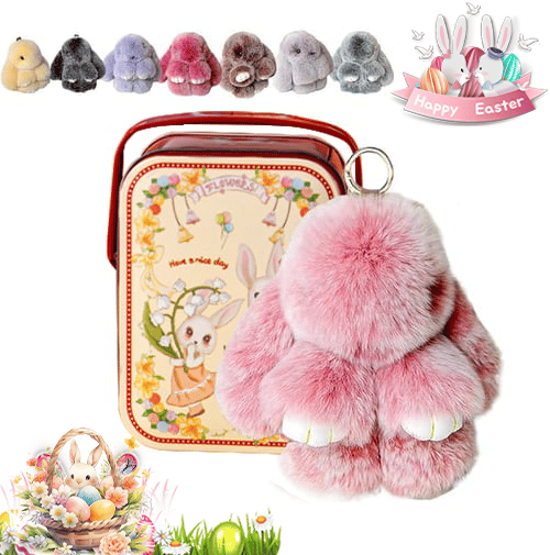 ⏳LAST DAY SPECIAL PRICE: ￡8.99!!🐰Handmade Soft Bunny PomPom Charms