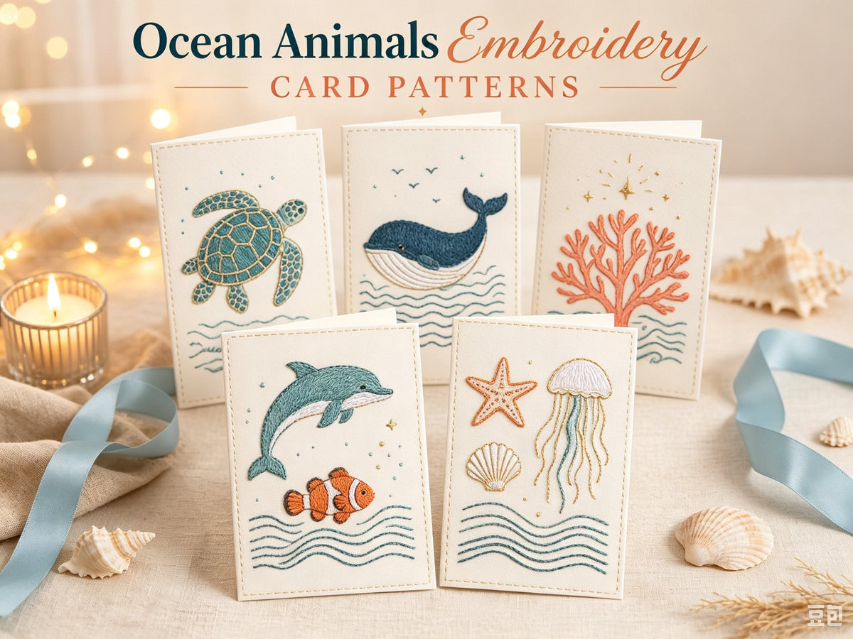 🎄 Beginner-Friendly Christmas Embroidery Kit, Relaxing Holiday Craft Project & Meaningful Gift