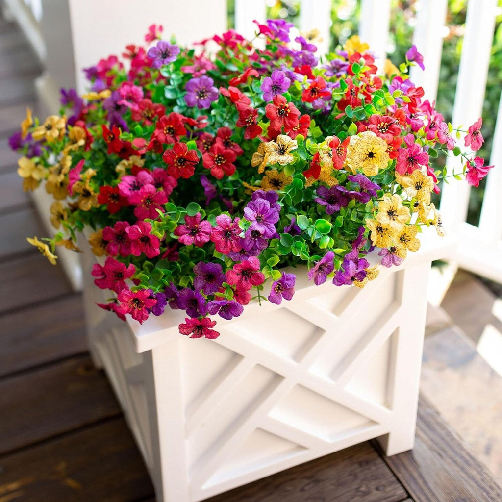 ⏳LAST DAY SPECIAL PRICE: ￡5.99!!🌺UV Resistant Colorful Artificial Flower💖