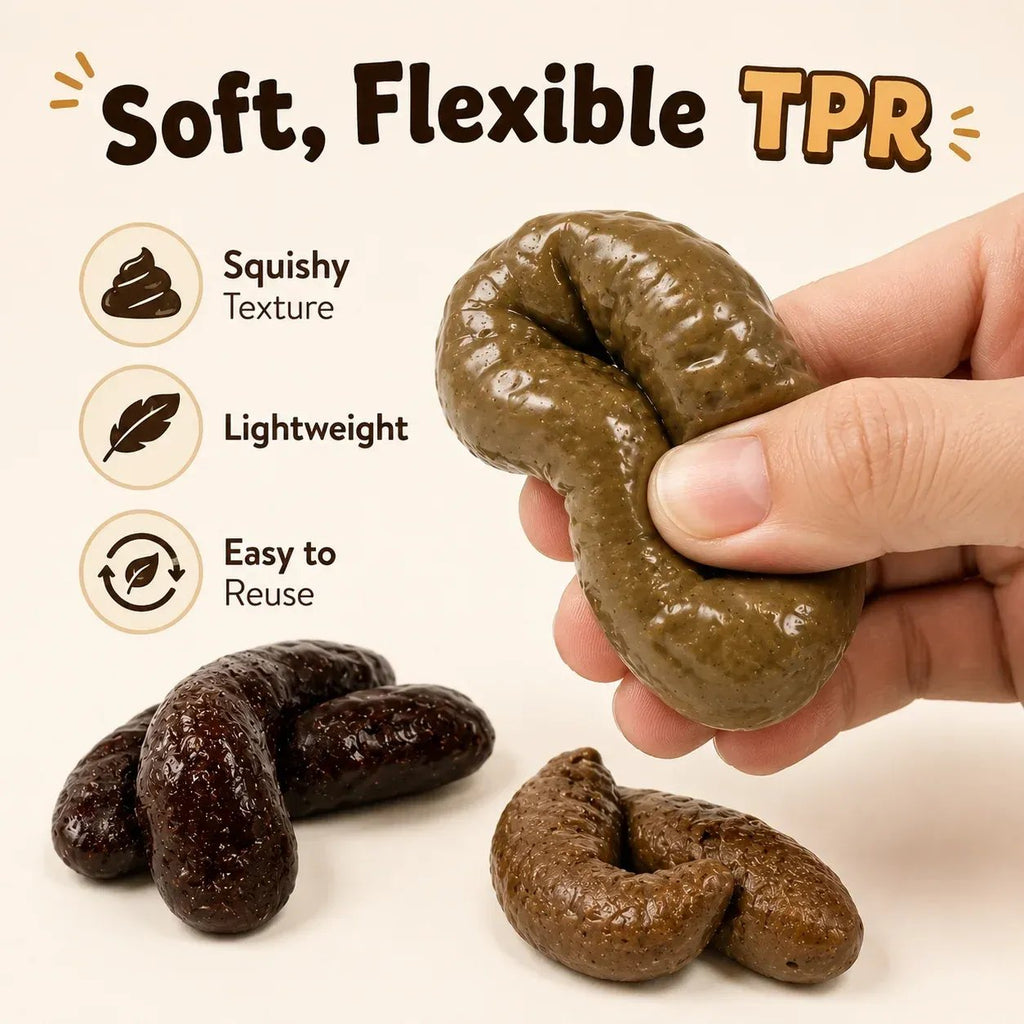 💩 Realistic Squishy Fake Poop Prank Prop — Get Epic Reactions Instantly!