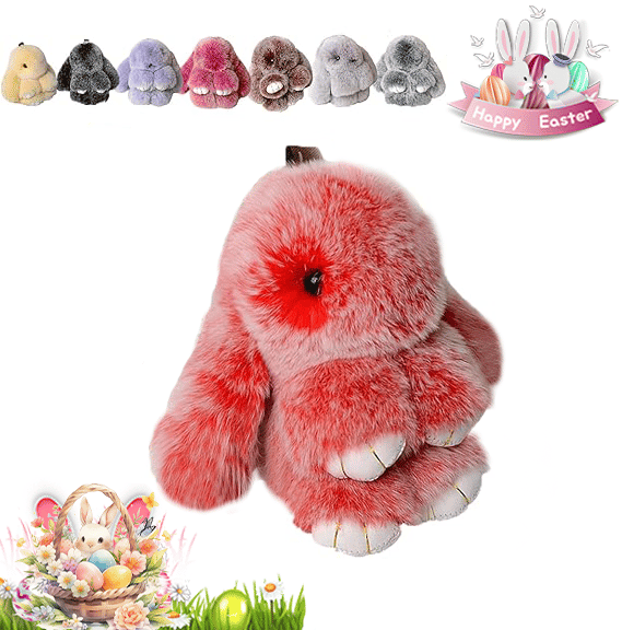 ⏳LAST DAY SPECIAL PRICE: ￡8.99!!🐰Handmade Soft Bunny PomPom Charms