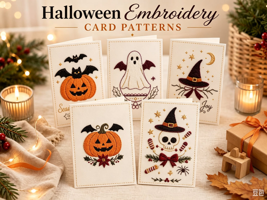 🎄 Beginner-Friendly Christmas Embroidery Kit, Relaxing Holiday Craft Project & Meaningful Gift