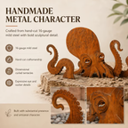 🔥2026 Hot Sale - 🐙Rust Patina Giant Squid Garden Sculpture