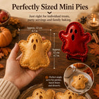 🎃 Spooky Halloween Hand‑Pie Press Set | 8 Unique Spooky Shapes for Festive Party Pastries
