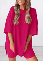 🌸2026 Limited Hot Sale 50% Off🌸 Women's Summer Casual loose Two-piece Set💃