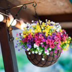 ⏳LAST DAY SPECIAL PRICE: ￡5.99!!🌺UV Resistant Colorful Artificial Flower💖