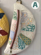 🔥🔥 Vintage-Inspired Patchwork Quilted Sling Bag