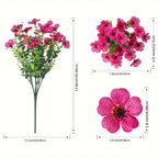 ⏳LAST DAY SPECIAL PRICE: ￡5.99!!🌺UV Resistant Colorful Artificial Flower💖