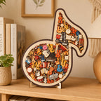 🎶Musical Note Instrument Jigsaw Puzzle Ornament