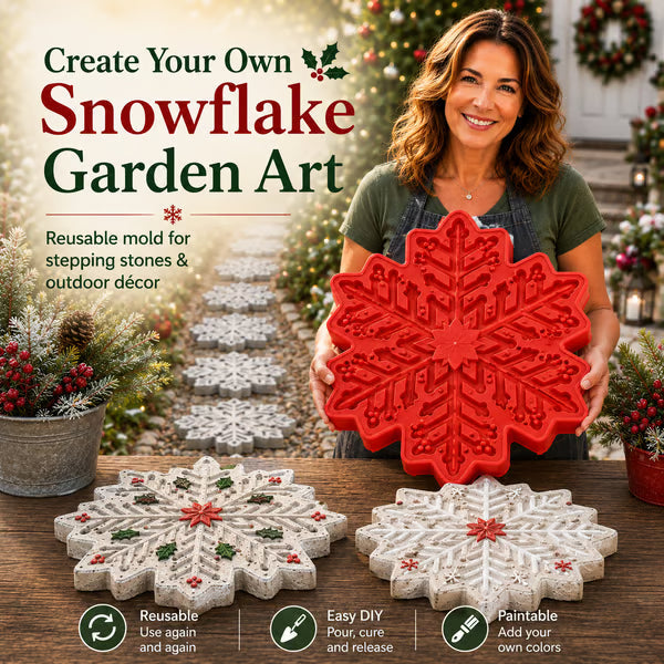 🌻 Reusable Sunflower Stepping Stone Mold (📦Buy 3 & Get Free Shipping)