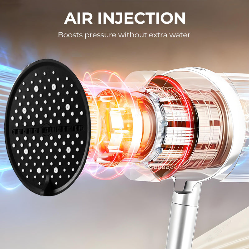 🌧️ Is the water pressure too low? This rain shower head is the solution—with eight adjustable spray settings, it delivers a truly torrential downpour! 💪🚿-LAST DAY SALE 50% OFF📢📢