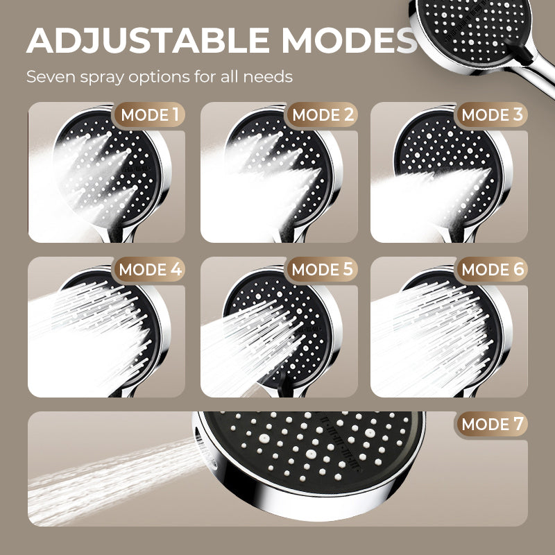 🌧️ Is the water pressure too low? This rain shower head is the solution—with eight adjustable spray settings, it delivers a truly torrential downpour! 💪🚿-LAST DAY SALE 50% OFF📢📢