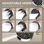 🌧️ Is the water pressure too low? This rain shower head is the solution—with eight adjustable spray settings, it delivers a truly torrential downpour! 💪🚿-LAST DAY SALE 50% OFF📢📢