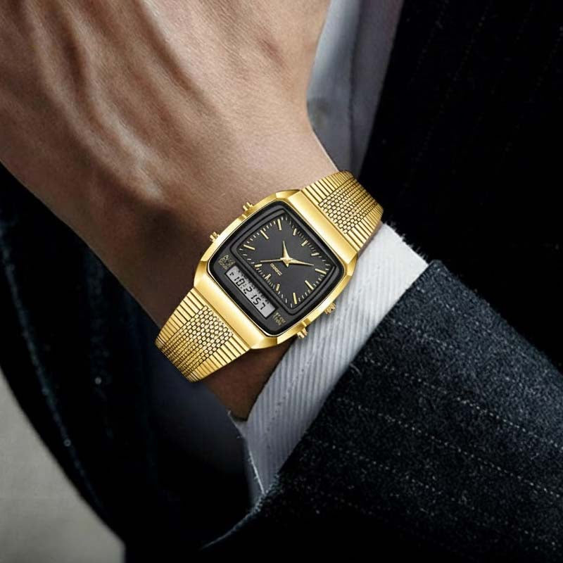 📢📢LAST DAY SALE 50% OFF⏰💥LIEBIG Roman Retro Dual System Multi-Function Digital Sports Watch