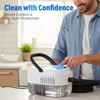🔥 50% OFF THE MULTI-SURFACE STEAM CLEANER! 💎 105°C High-Pressure Steam, 6 Modes & Chemical-Free ✨