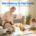 🔥 50% OFF THE MULTI-SURFACE STEAM CLEANER! 💎 105°C High-Pressure Steam, 6 Modes & Chemical-Free ✨