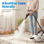🔥 50% OFF THE MULTI-SURFACE STEAM CLEANER! 💎 105°C High-Pressure Steam, 6 Modes & Chemical-Free ✨