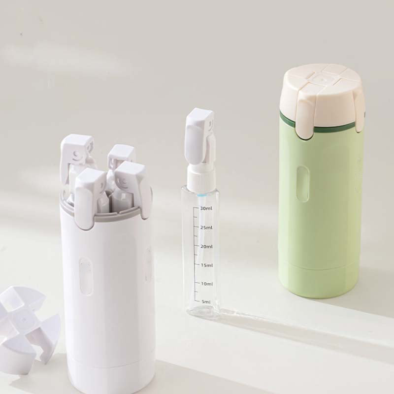 💗LIMITED TIME SALE 50% OFF⚡4-in-1 Refillable Travel Dispenser Bottles