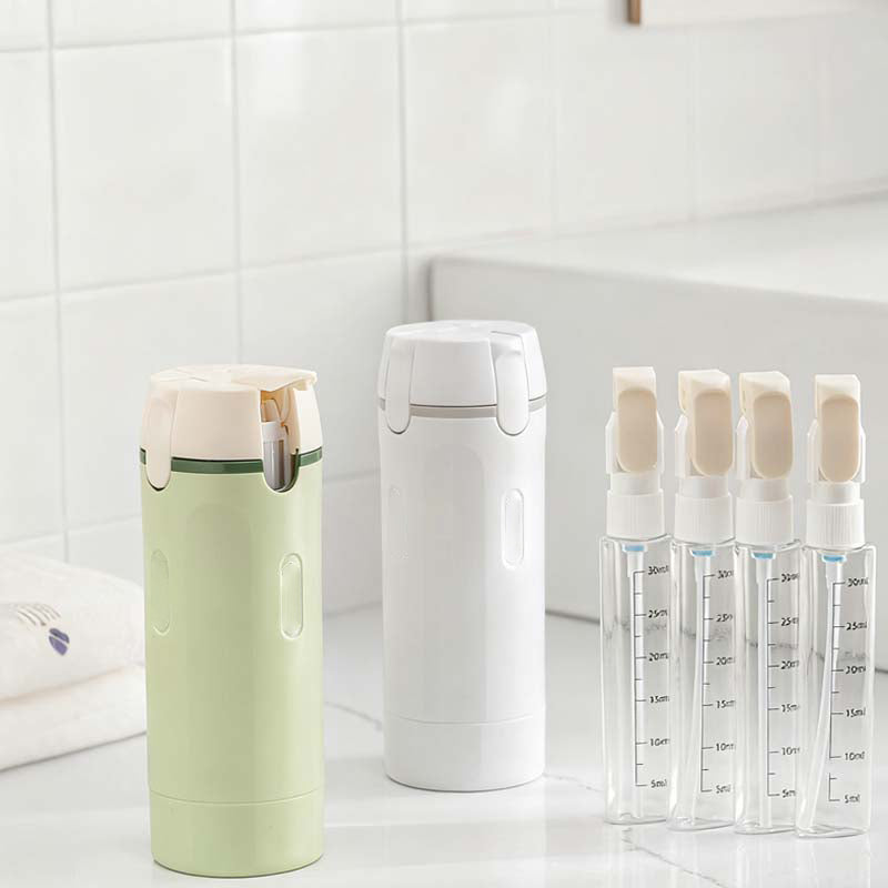 💗LIMITED TIME SALE 50% OFF⚡4-in-1 Refillable Travel Dispenser Bottles