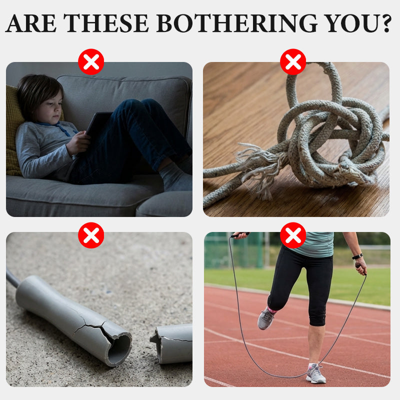 🌟 Portable LED Jump Rope, Make Night Play Fun & Encourage Kids Activity