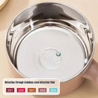 💕304 Stainless Steel Multi-Purpose Anti-Scald Large-Capacity Instant Noodle Bowl Set