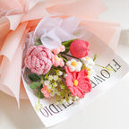 💕Mother's Day Special 💕Handmade Delicate Crochet Flower Bouquet
