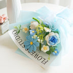 💕Mother's Day Special 💕Handmade Delicate Crochet Flower Bouquet
