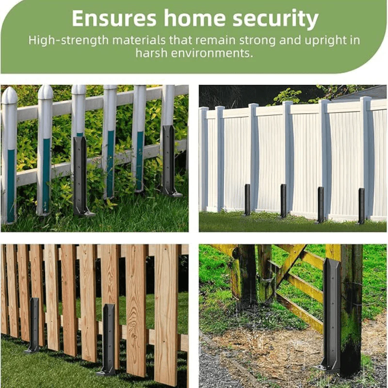 📢📢LAST DAY SALE 50% OFF⚡Heavy-Duty Fence Post Repair Kit（Free Shipping!🚀）