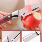 🥕 BUY 1 GET 1 FREE! 🎁 Multi-functional Kitchen Peeler – Sharp Stainless Steel Blade, Ergonomic Handle & Swiveling Dual-Action ✨