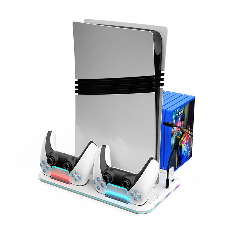 📢📢50% OFF !!!⏰Cooling & Charging Station for PS5 Slim/Pro（Free Shipping!🚀）