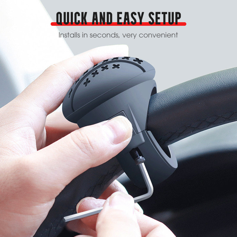 ⏳Limited-time 50% off⏰Steering Wheel Booster Knob for Effortless Driving🚗🔃