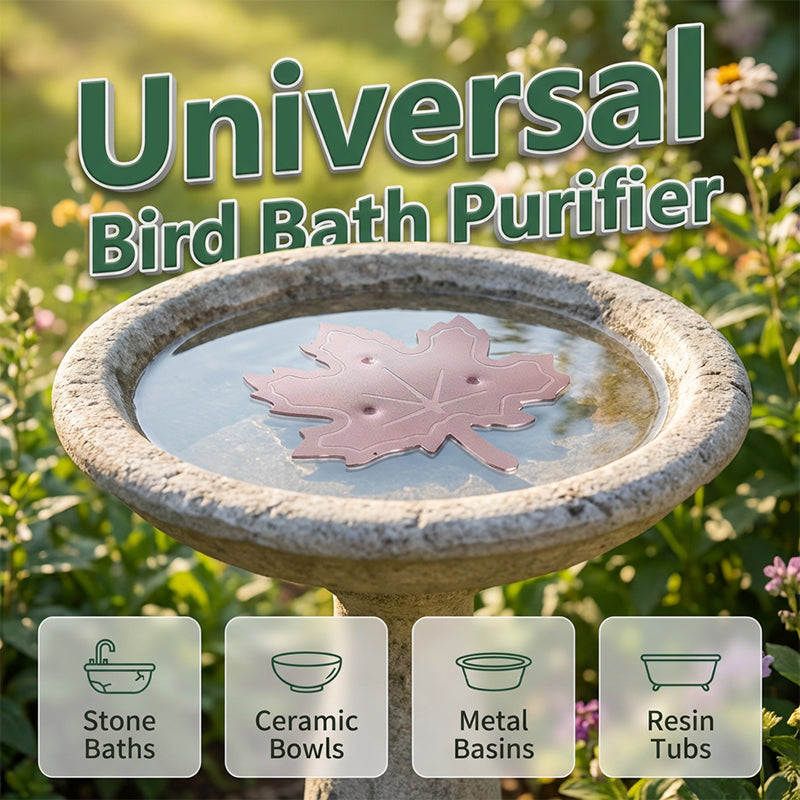 📢📢LAST DAY SALE 50% OFF⏳🍁Universal Fit Bird Bath Purifier