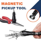 🔦 LIMITED-TIME 50% OFF! ✨ Multifunctional Magnetic Telescopic Flashlight – Extendable, 360° Gooseneck, Super Bright 🛠️