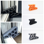🚪 Door & Window Hold‑Open Stabilizer ✨ No‑Drill Wind‑Resistant Stopper