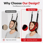 🧘 LIMITED‑TIME 50% OFF! 💆 Over Door Cervical Traction Device for Neck Pain Relief – Easy Setup, Gentle Relief, Home‑Friendly ✨