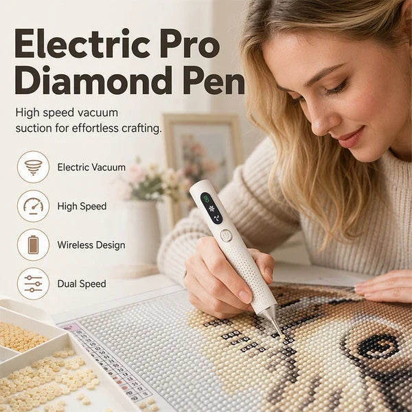 🖊DIY Rechargeable Electric Diamond Pen