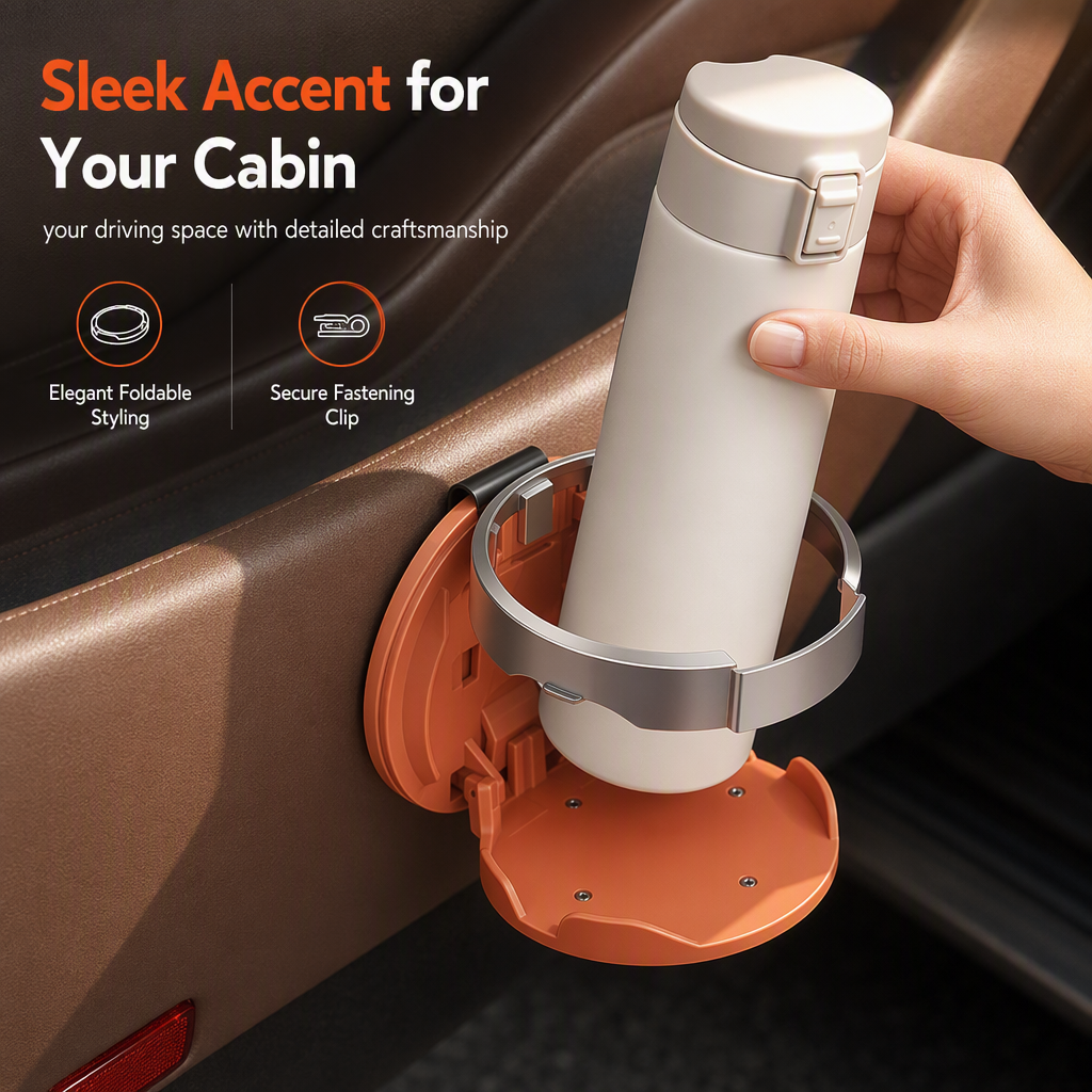 Foldable Car Door Drink Holder🚗🥤